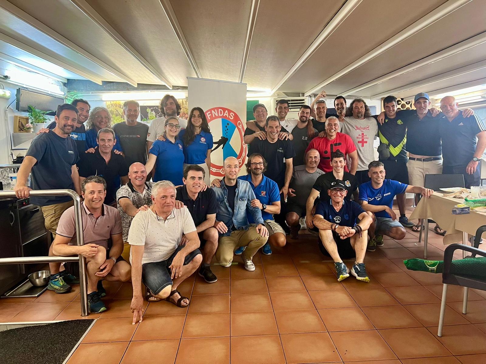 Celebrado el Campeonato Navarro por equipos y Open de pesca submarina